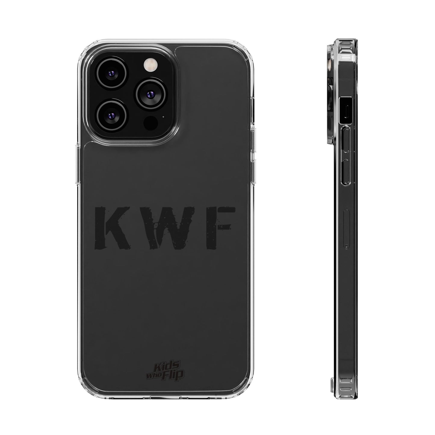 Kids Who Flip Clear Phone Case