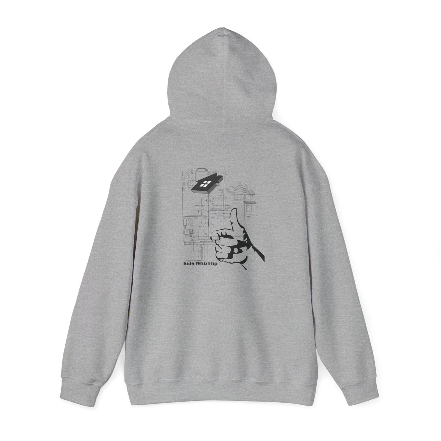 Mens' Heavy Blend KWF Hooded Sweatshirt 2.0