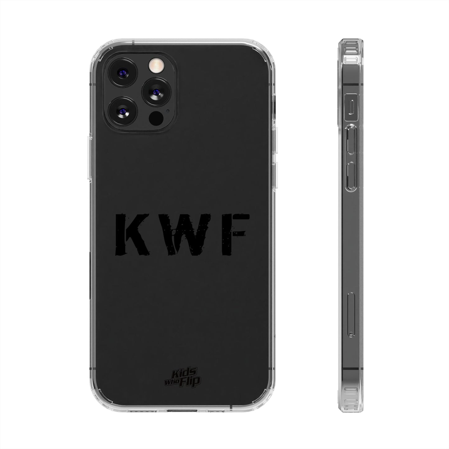 Kids Who Flip Clear Phone Case