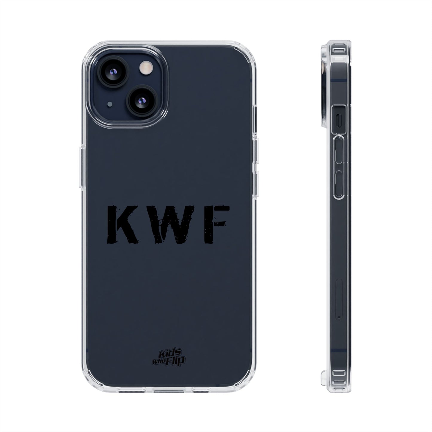 Kids Who Flip Clear Phone Case