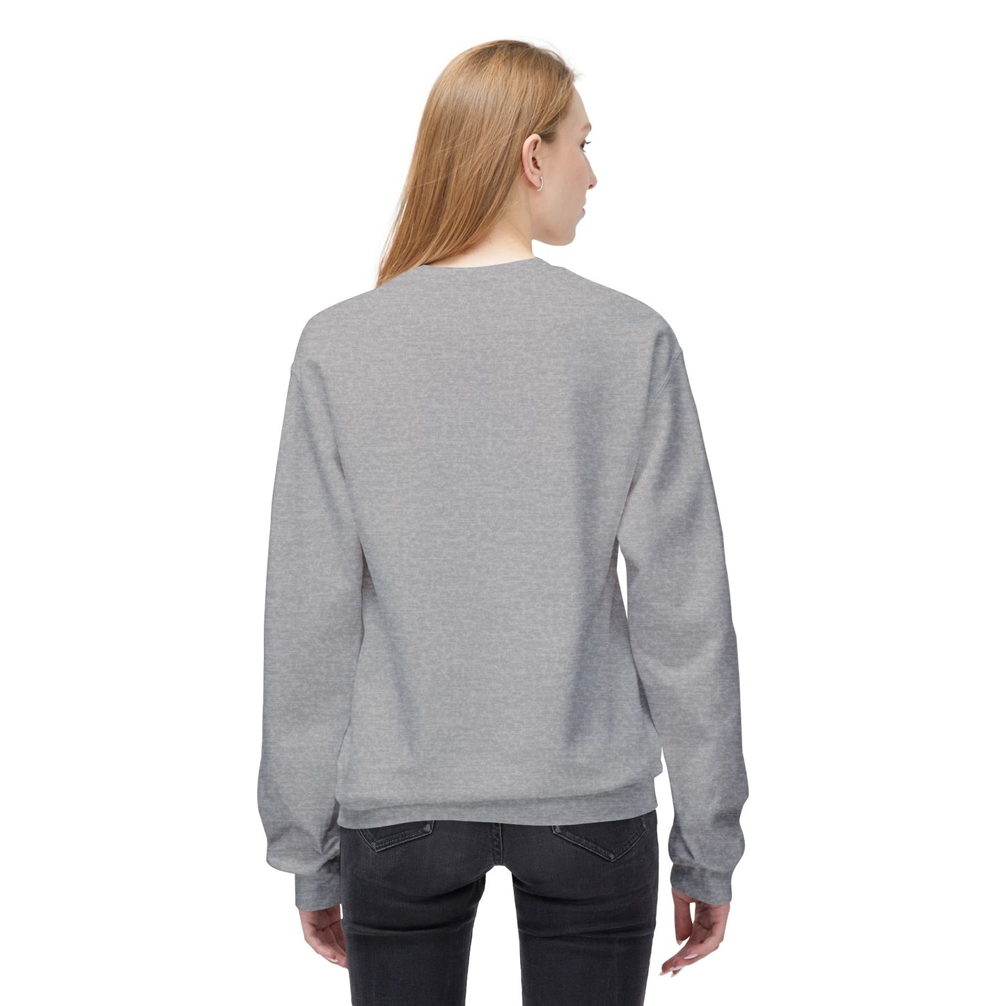 Women's Custom Midweight Fleece Crewneck