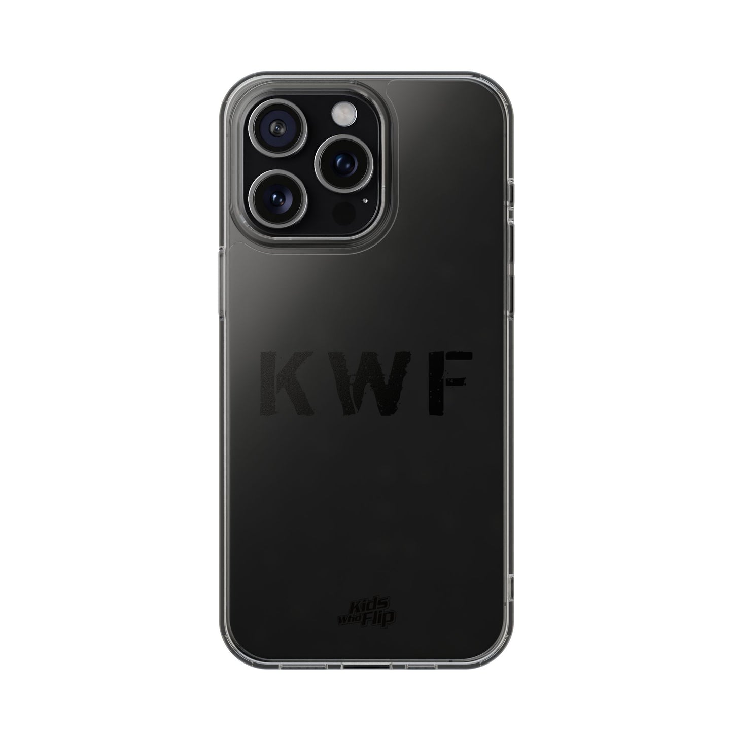 Kids Who Flip Clear Phone Case