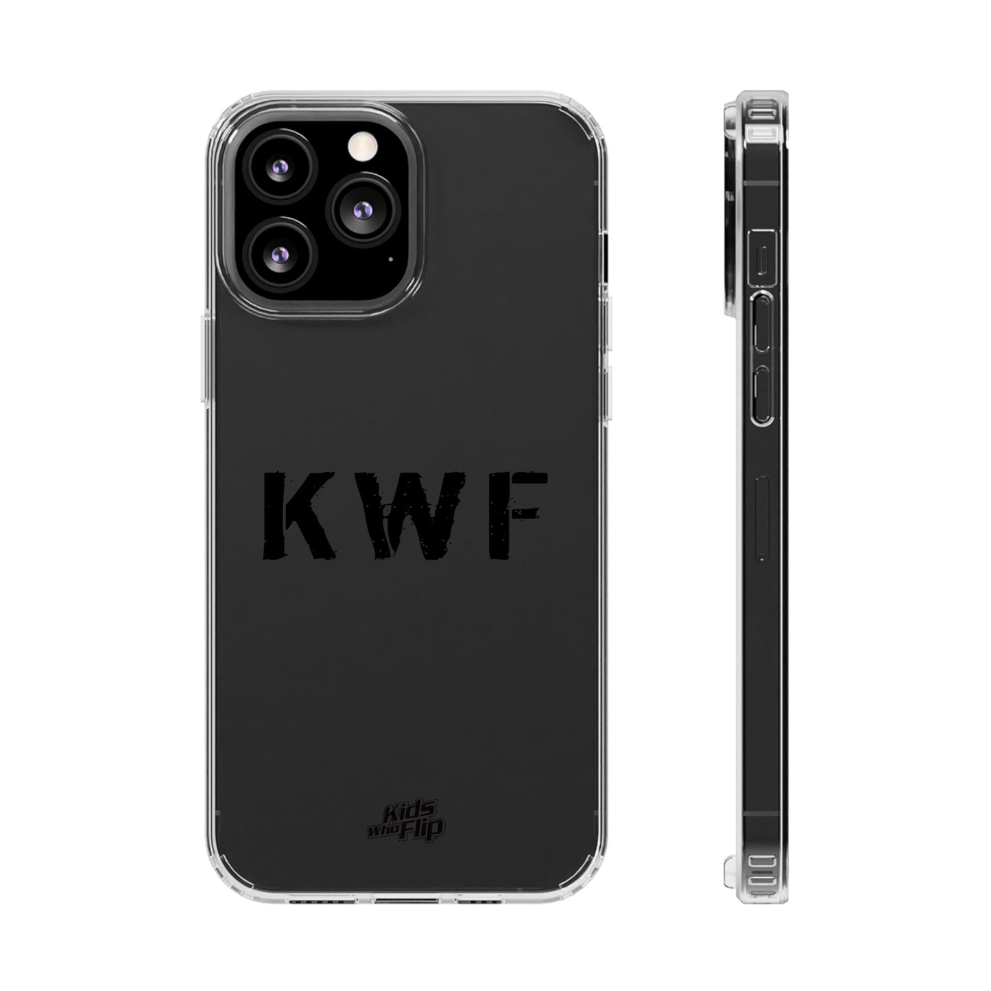 Kids Who Flip Clear Phone Case