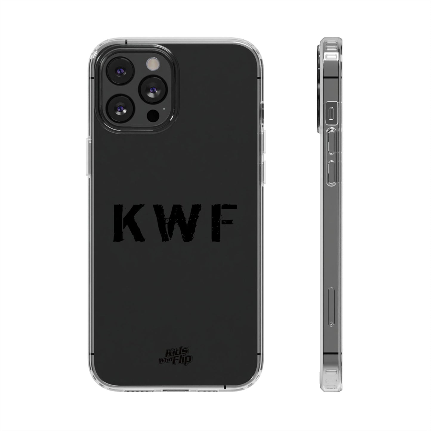 Kids Who Flip Clear Phone Case