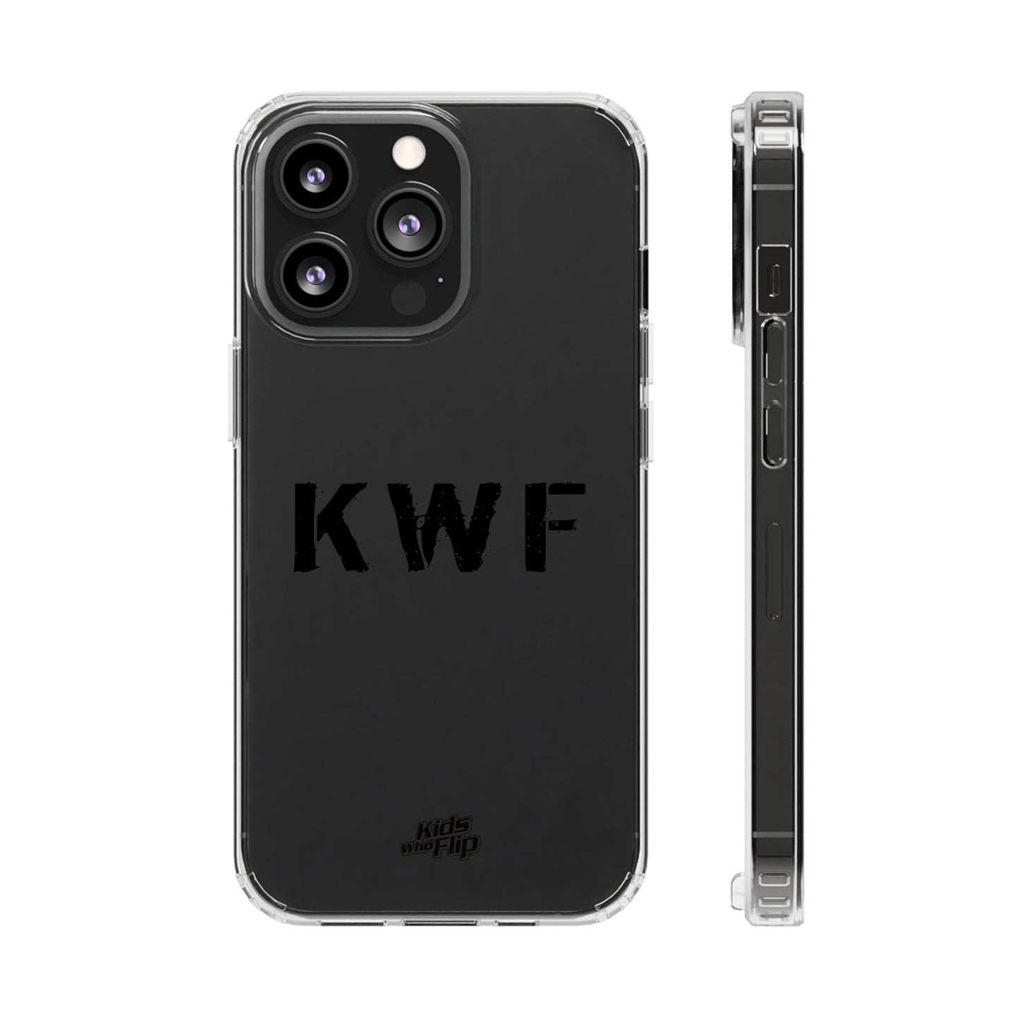 Kids Who Flip Clear Phone Case