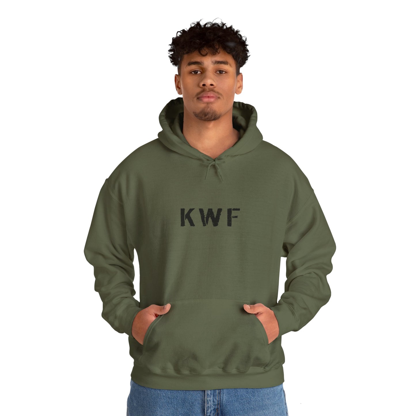 Mens' Heavy Blend KWF Hooded Sweatshirt 2.0