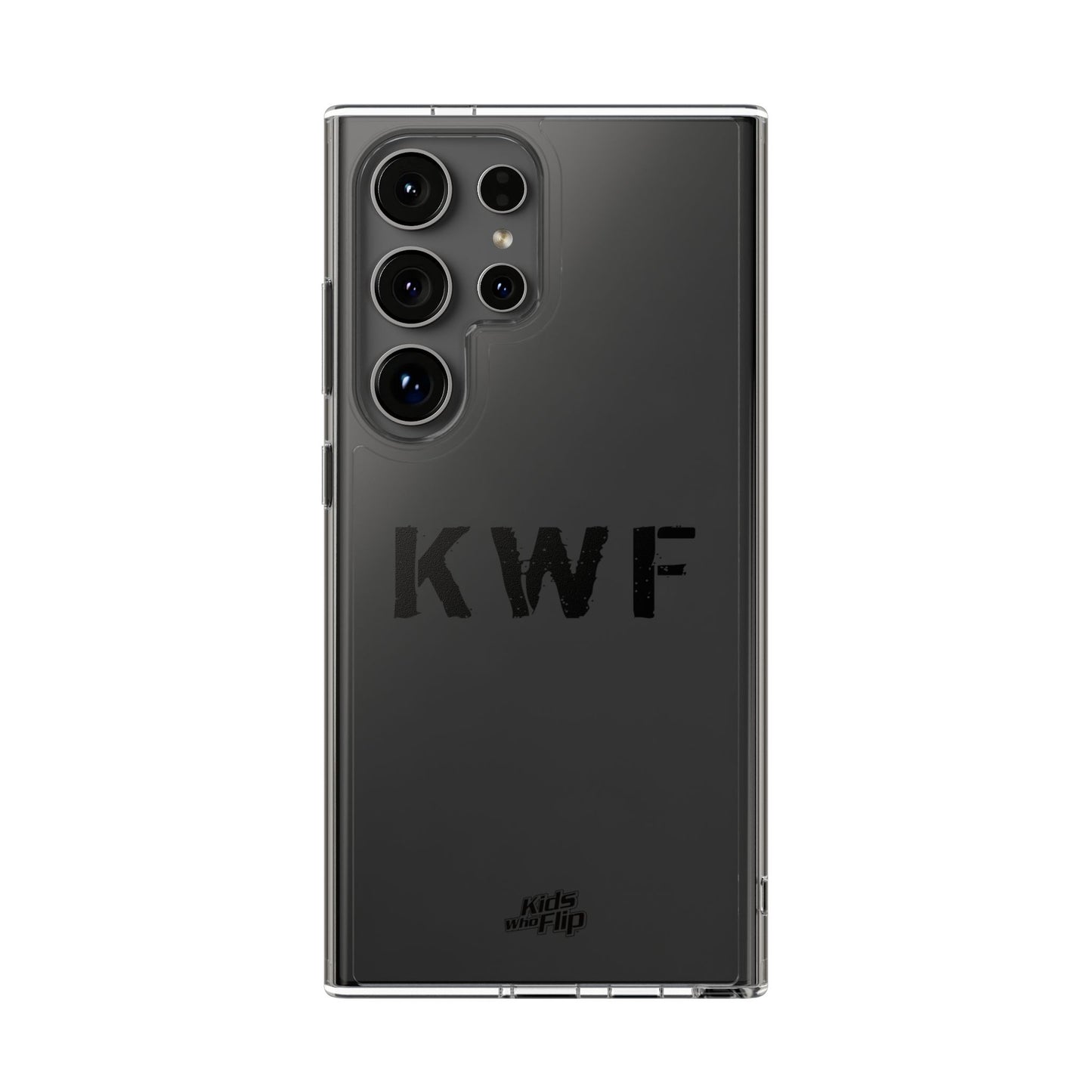 Kids Who Flip Clear Phone Case