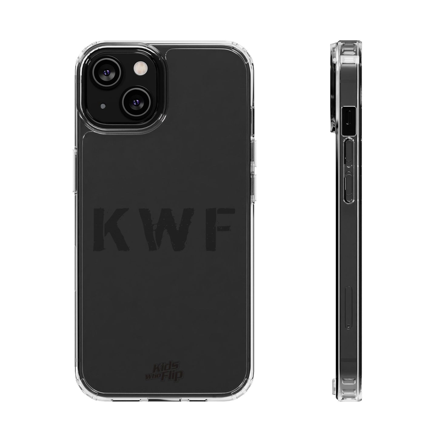 Kids Who Flip Clear Phone Case
