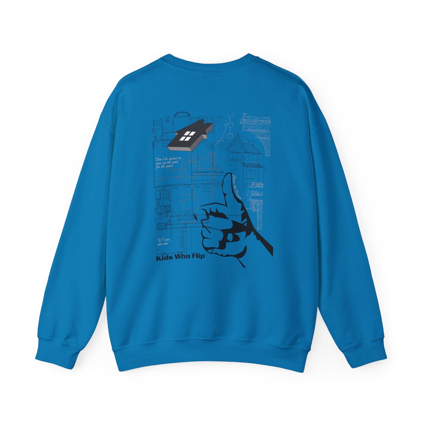 Men's Heavy Blend Crewneck Sweatshirt K2.0