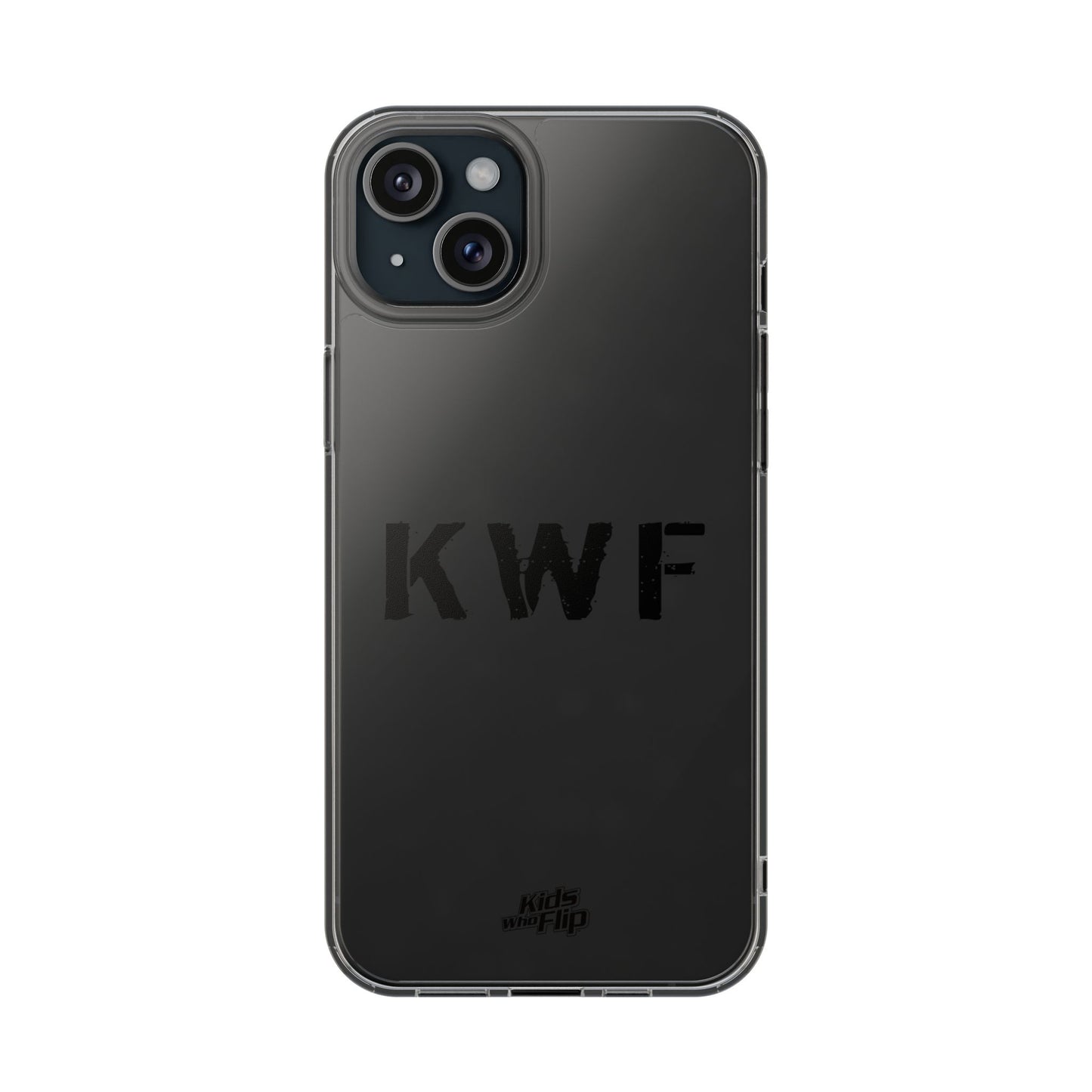 Kids Who Flip Clear Phone Case