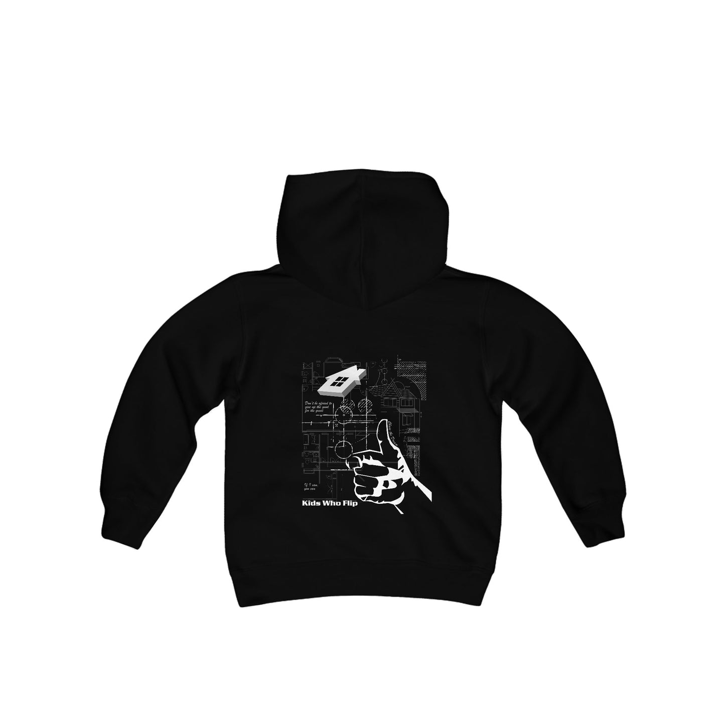Youth KWF Heavy Blend Hooded Sweatshirt