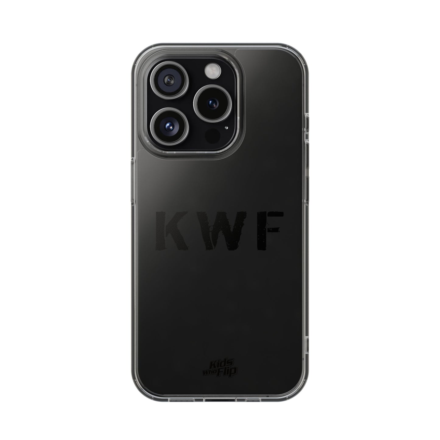 Kids Who Flip Clear Phone Case