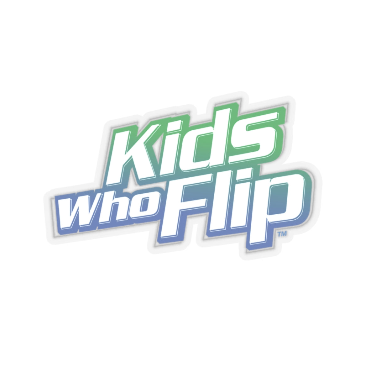 Kids Who Flip Kiss-Cut Stickers
