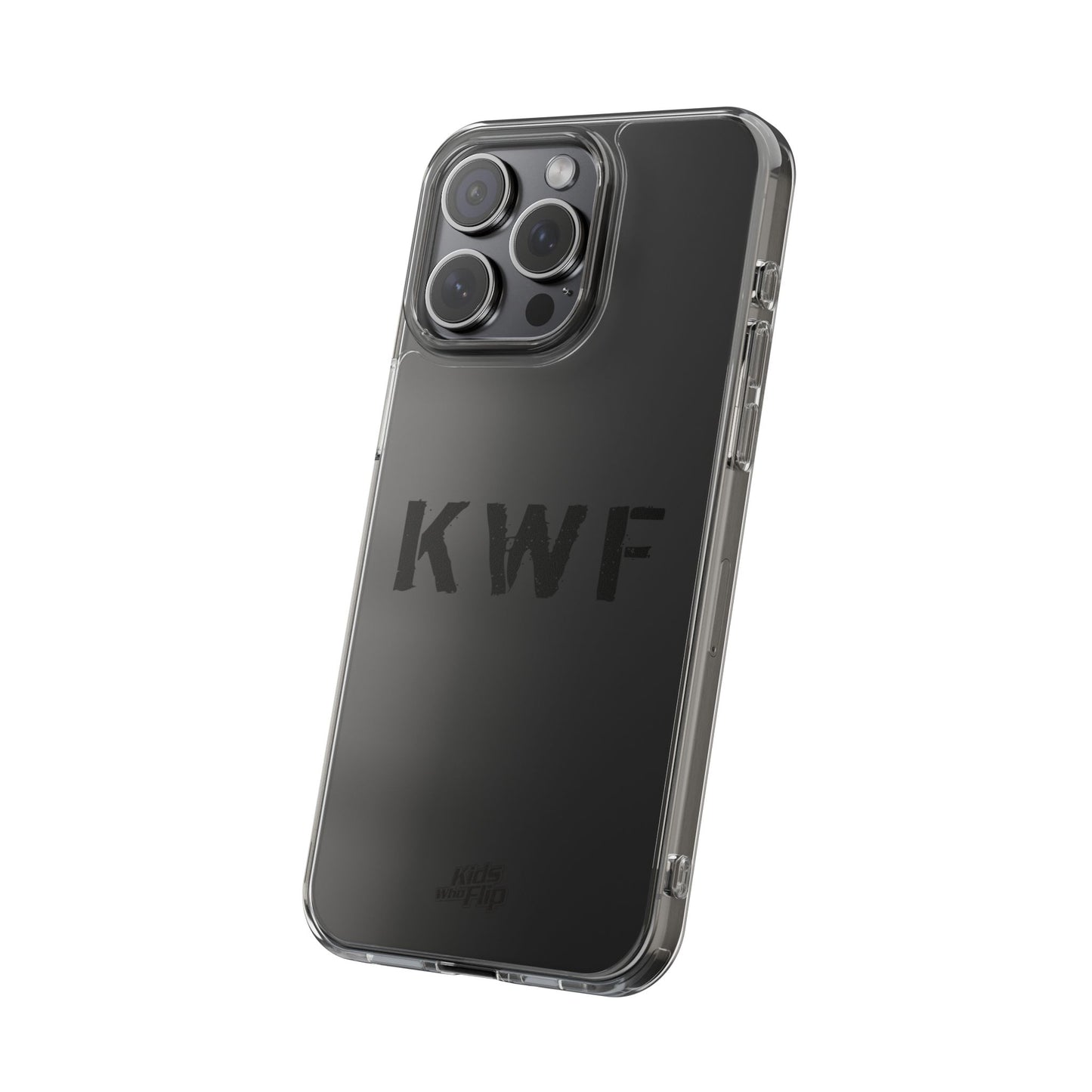 Kids Who Flip Clear Phone Case