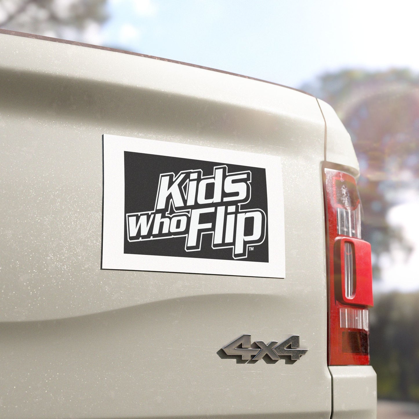 Kids Who Flip Car/Fridge Magnets